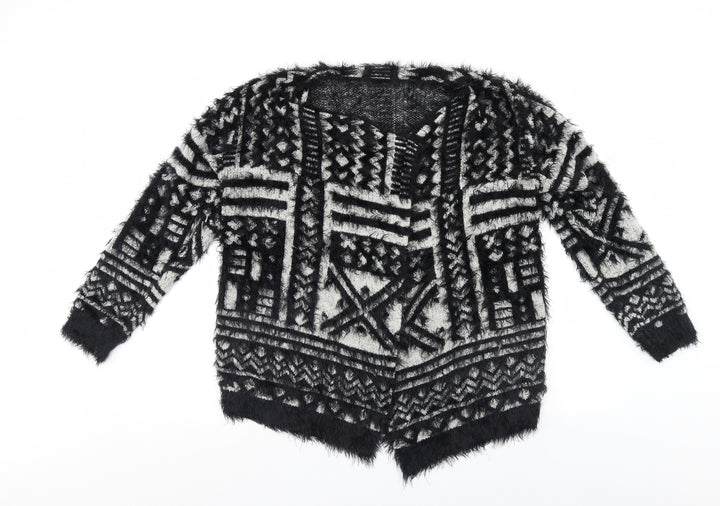 Klass Womens Black   Cardigan Jumper Size L