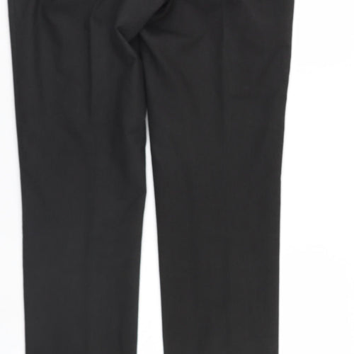 Matalan Mens Grey Striped   Suit Trousers Size 34 L32 in