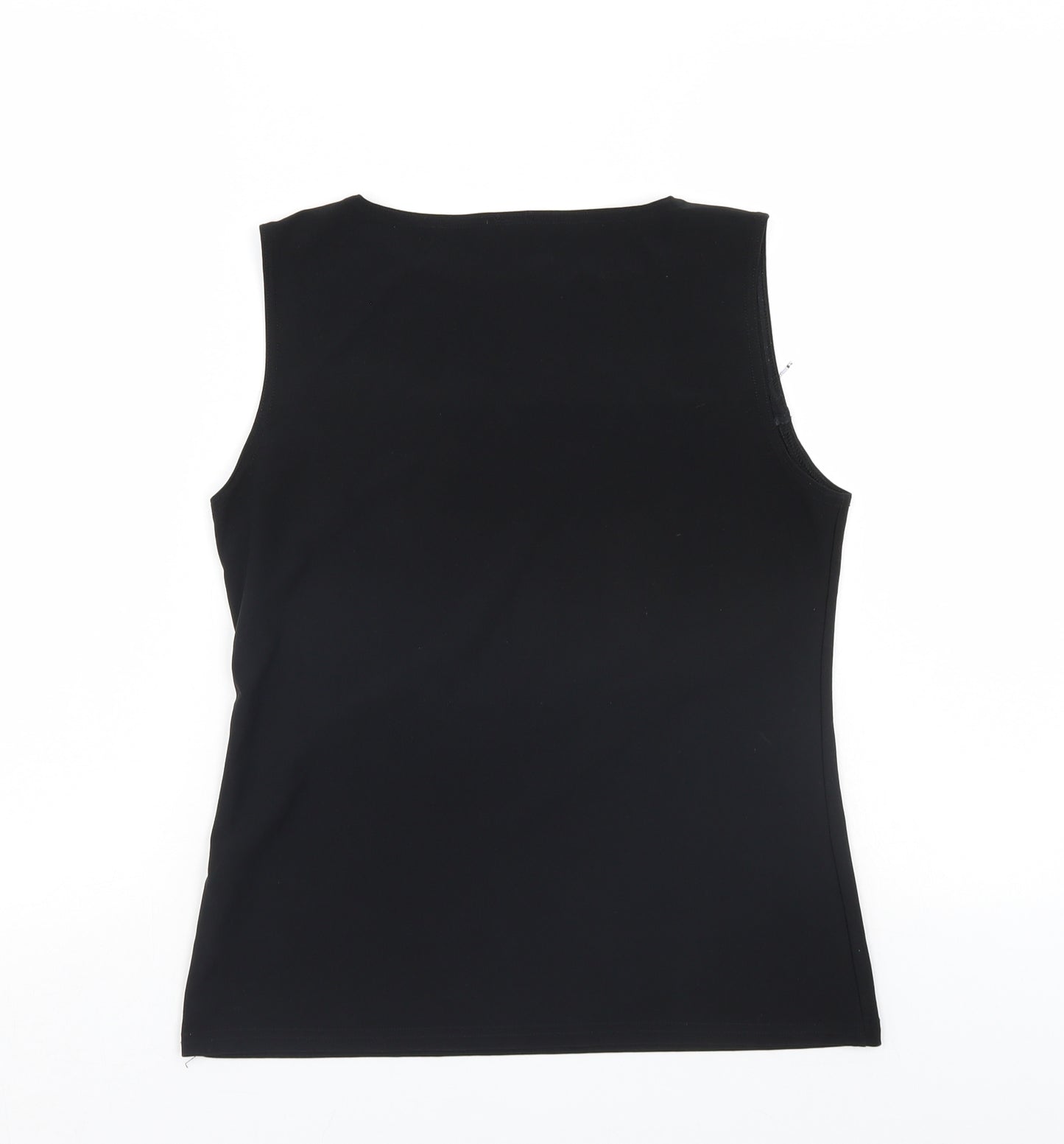 Preworn Womens Black   Basic Tank Size L