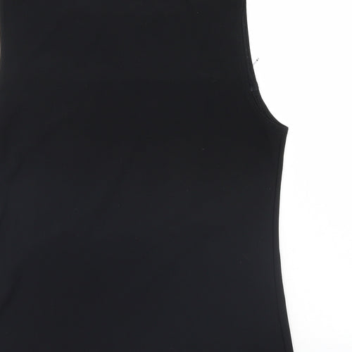 Preworn Womens Black   Basic Tank Size L
