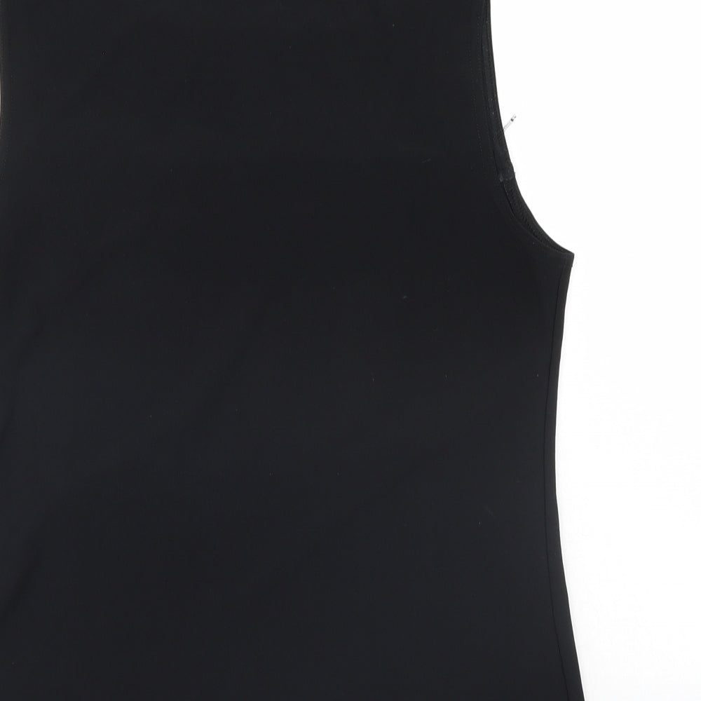 Preworn Womens Black   Basic Tank Size L