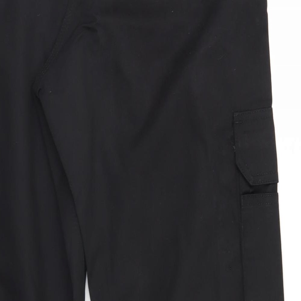 Rokwear Womens Black   Cargo Trousers Size 10 L29 in