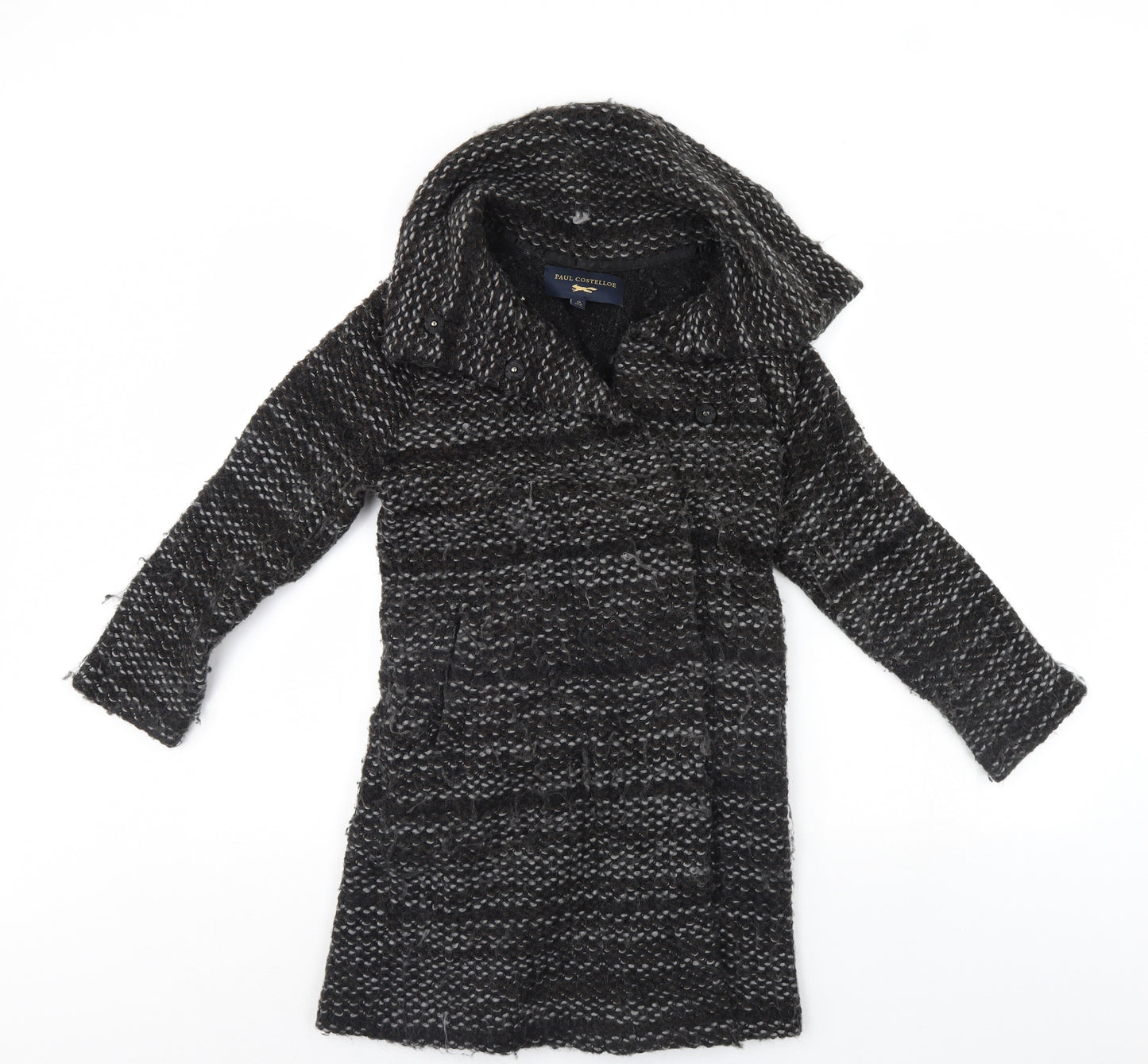 Paul Costelloe  Womens Grey   Jacket Coatigan Size 8