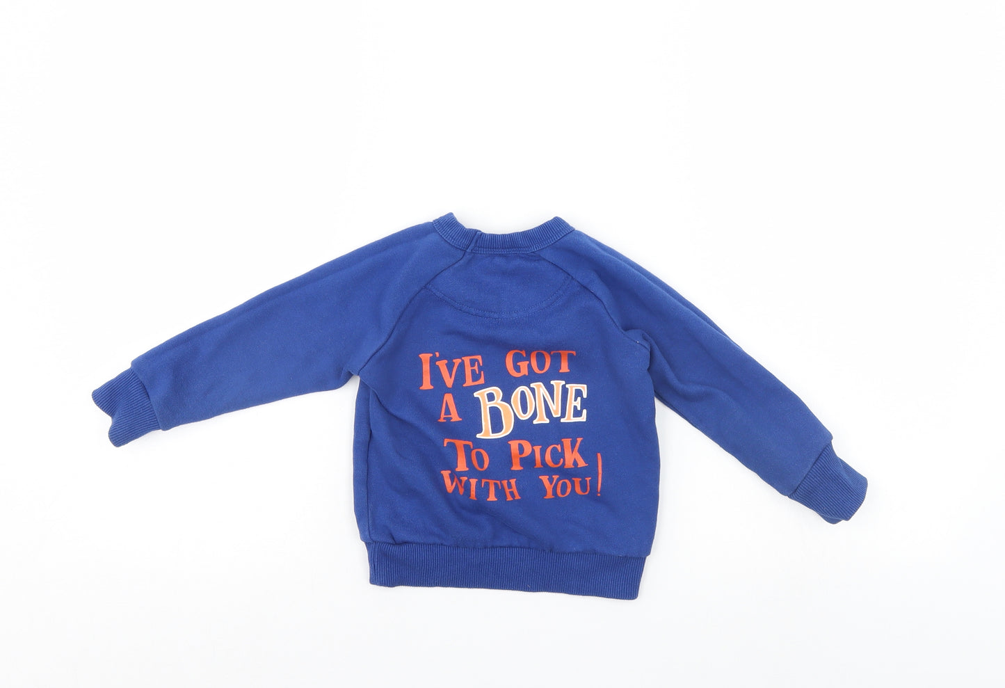 Joules Boys Blue   Pullover Sweatshirt Size 3 Years