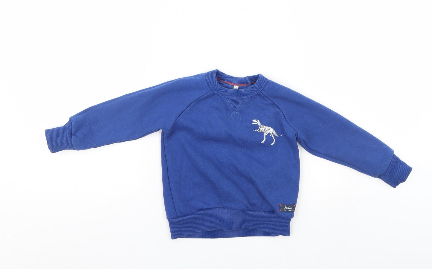 Joules Boys Blue   Pullover Sweatshirt Size 3 Years