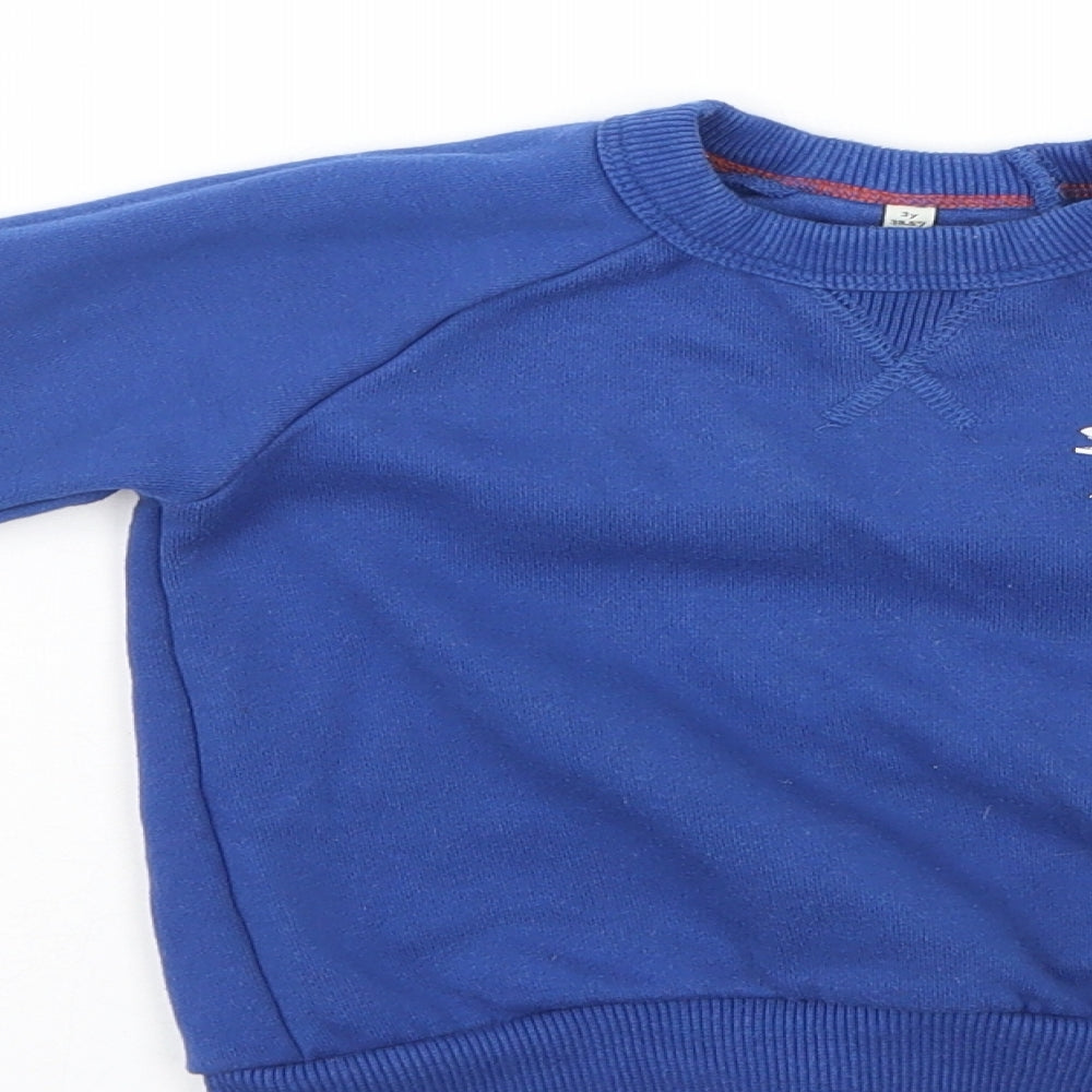 Joules Boys Blue   Pullover Sweatshirt Size 3 Years