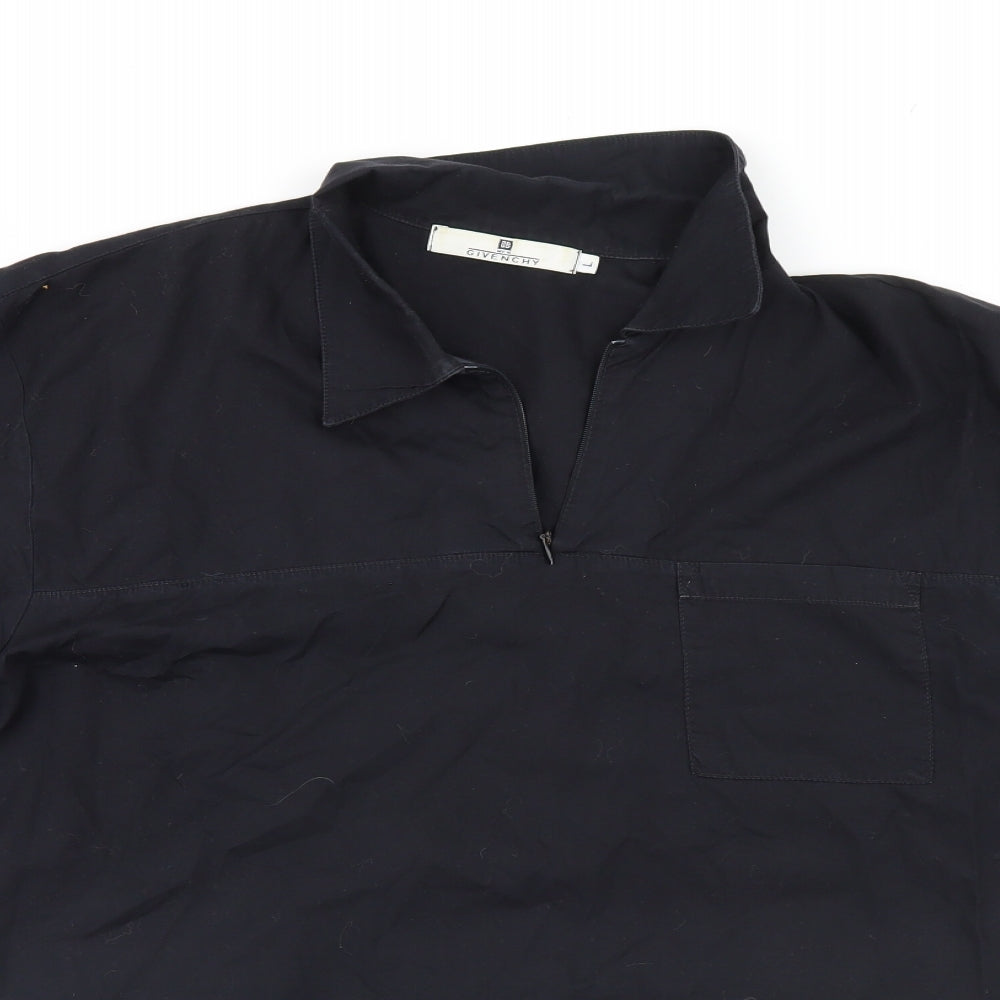 Givenchy Mens Black    Polo Size L