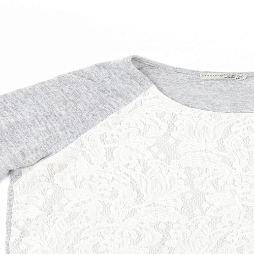 Atmosphere Womens Multicoloured Floral  Pullover Jumper Size 10