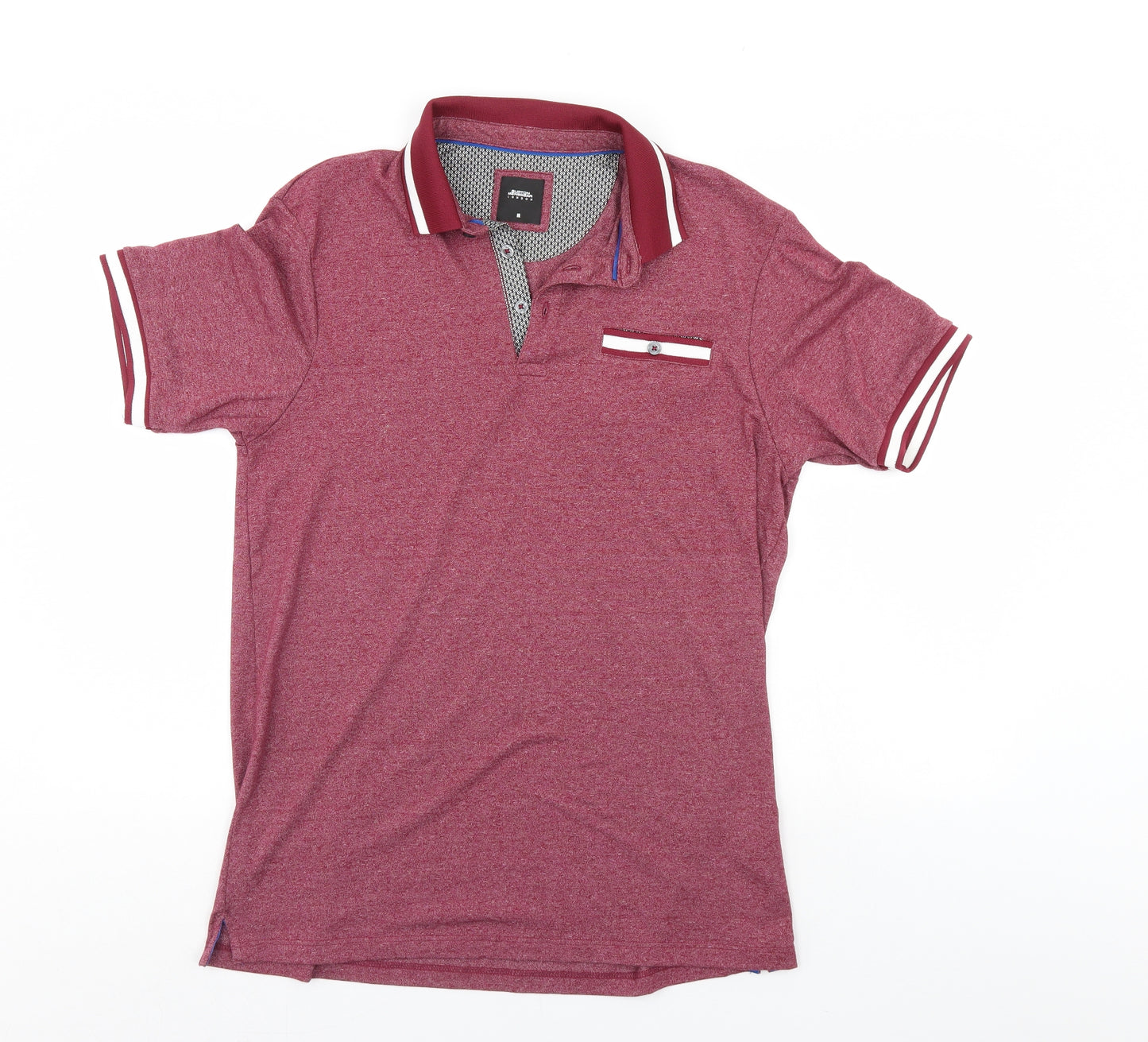 Burton Mens Purple    Polo Size M