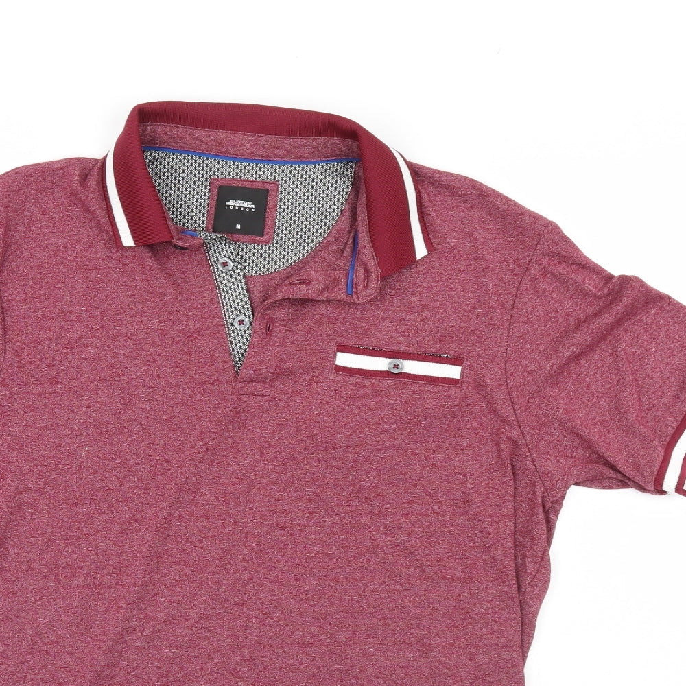 Burton Mens Purple    Polo Size M