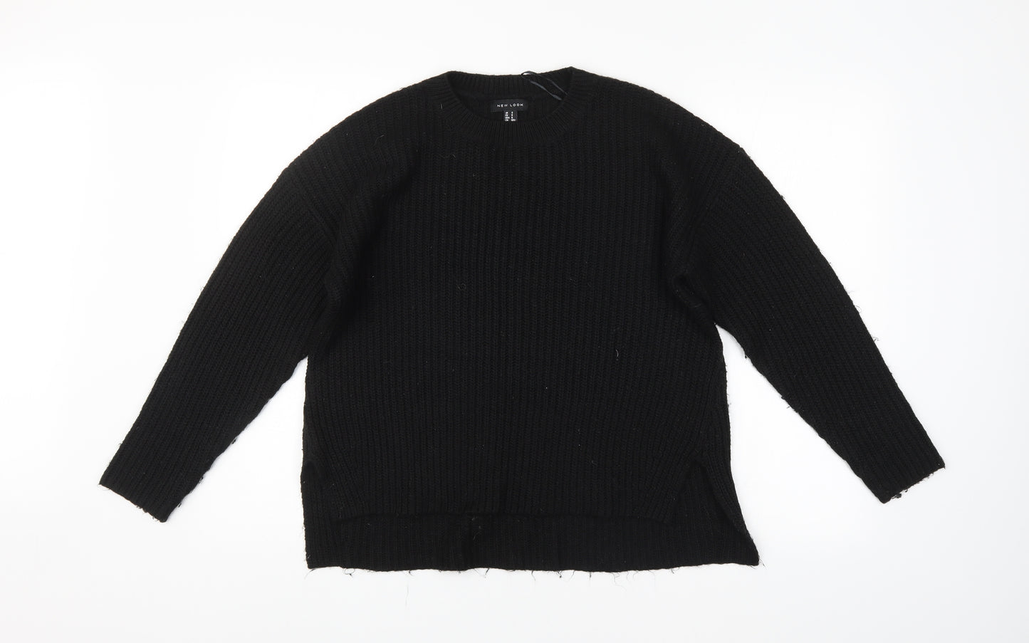 New Look Womens Black   Pullover Jumper Size S