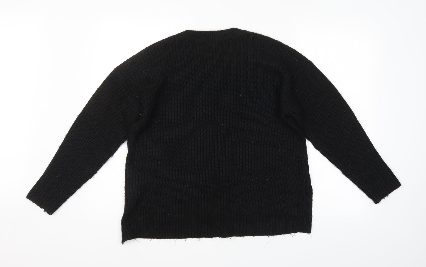 New Look Womens Black   Pullover Jumper Size S