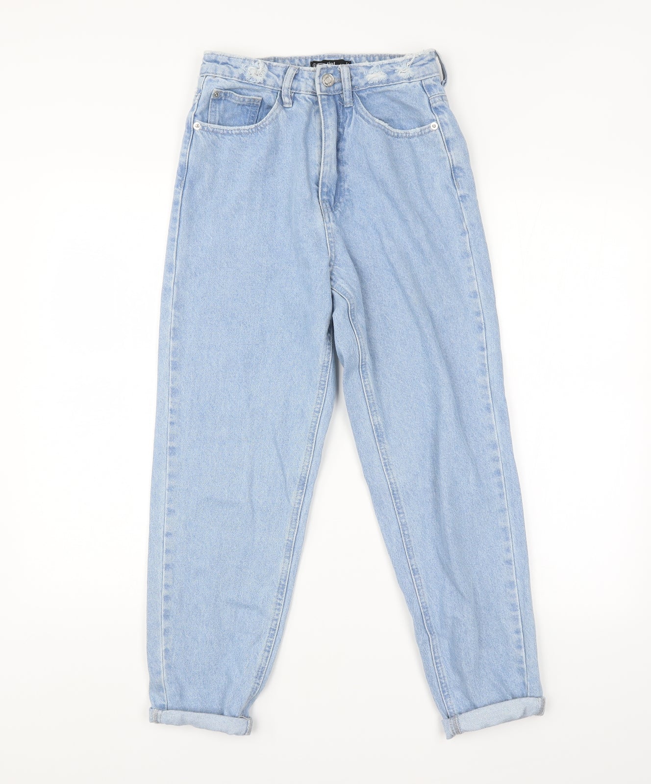 Riot Womens Blue   Straight Jeans Size 4 L26 in