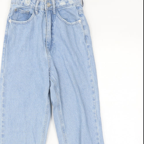 Riot Womens Blue   Straight Jeans Size 4 L26 in