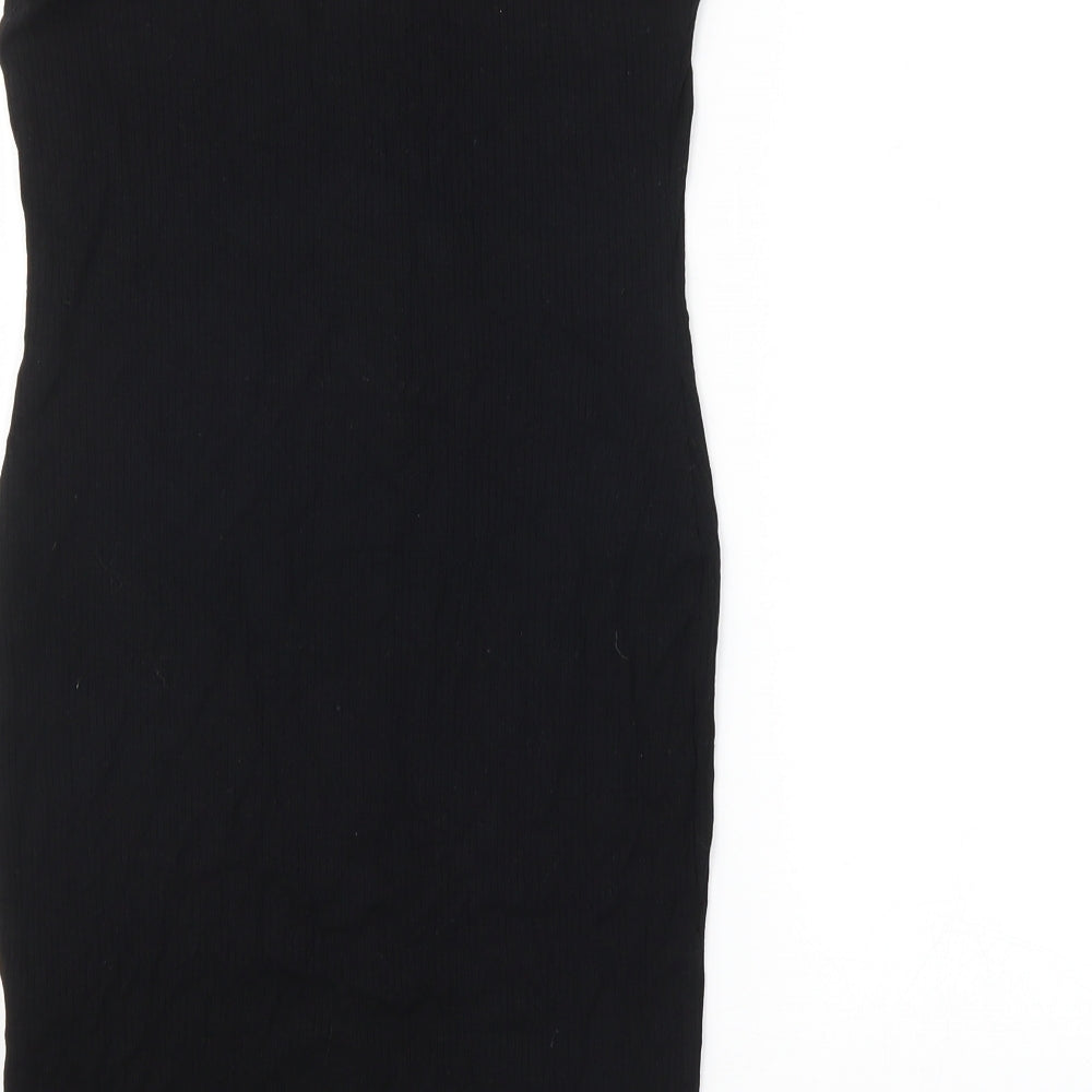 ASOS Womens Black   Basic Button-Up Size 8