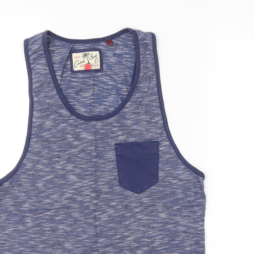 NEXT Mens Blue    T-Shirt Size S
