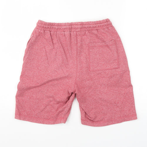 Burton Mens Red   Sweat Shorts Size S