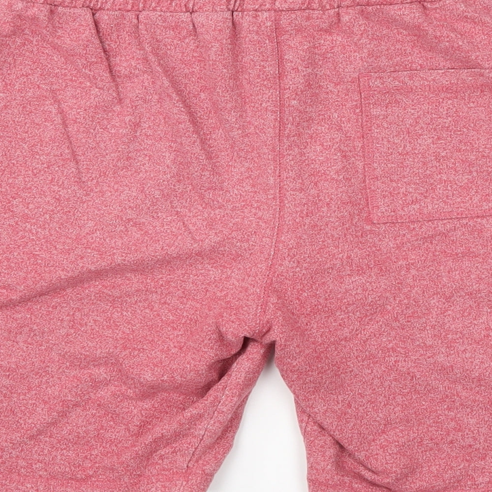 Burton Mens Red   Sweat Shorts Size S