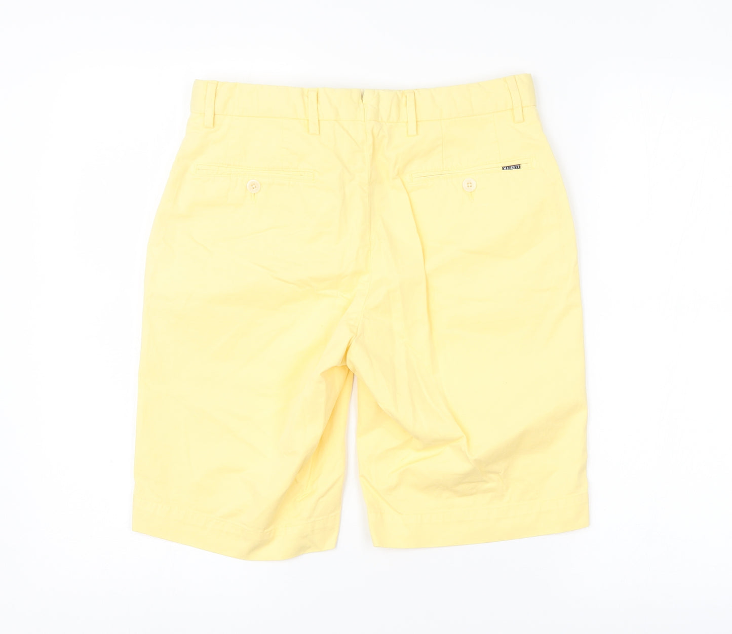 Hackett London Mens Yellow   Chino Shorts Size 30