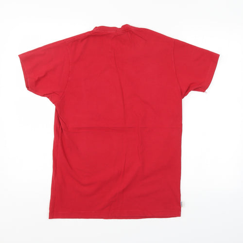 Franklin Marshall Mens Red    T-Shirt Size S