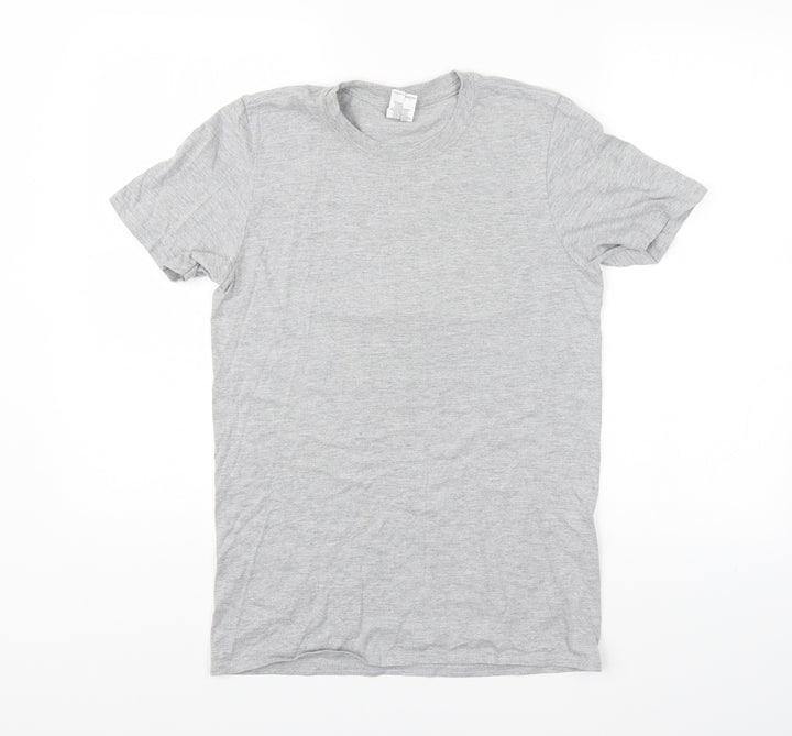 Preworn Mens Grey T-Shirt Size S