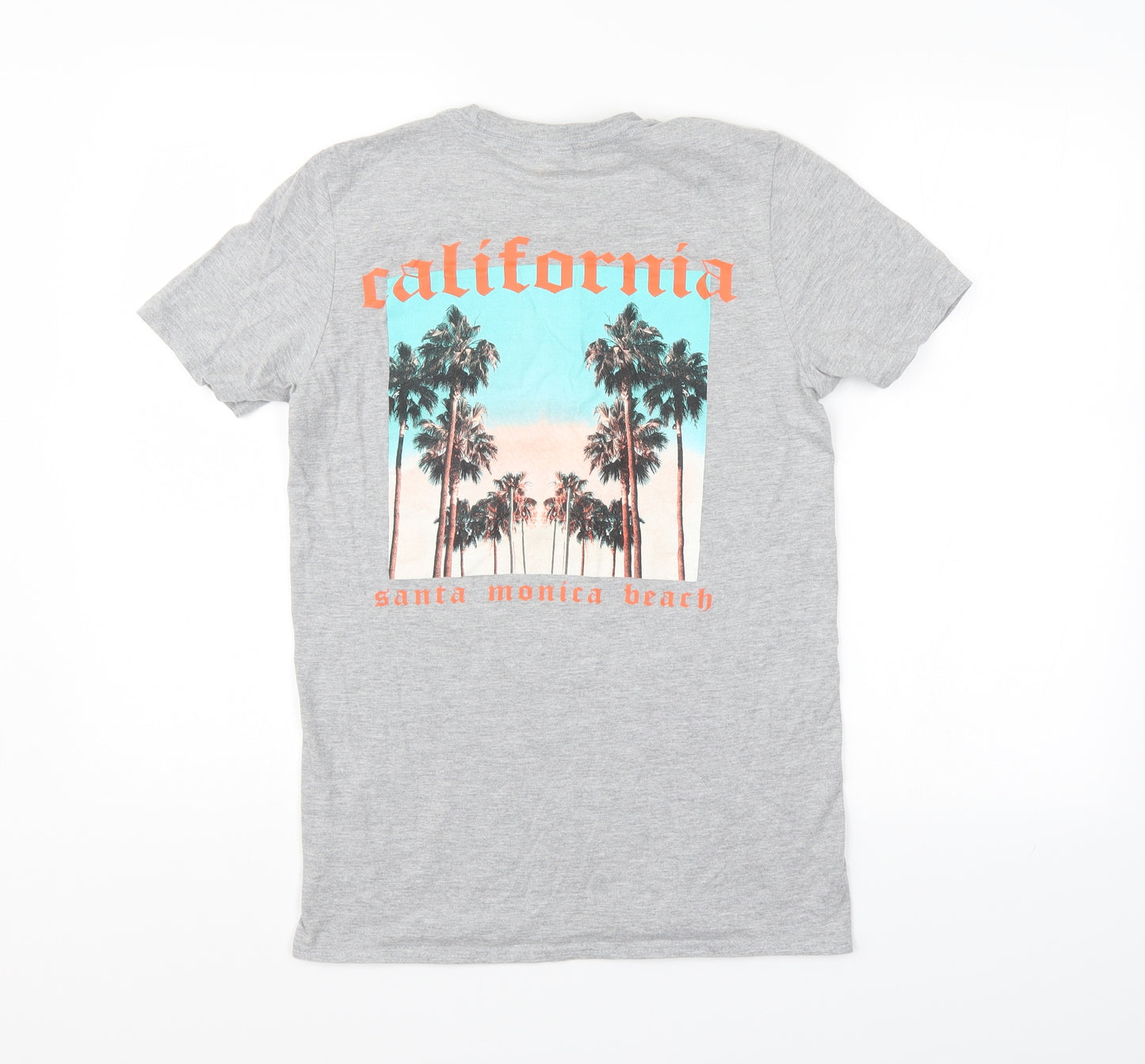 Preworn Mens Grey    T-Shirt Size S