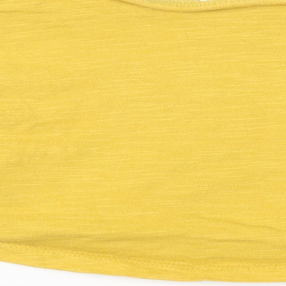 NEXT Baby Yellow   Basic T-Shirt Size 0-3 Months  - Be Happy