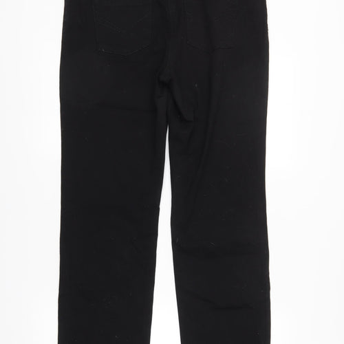 TU Womens Black   Straight Jeans Size 14 L32 in