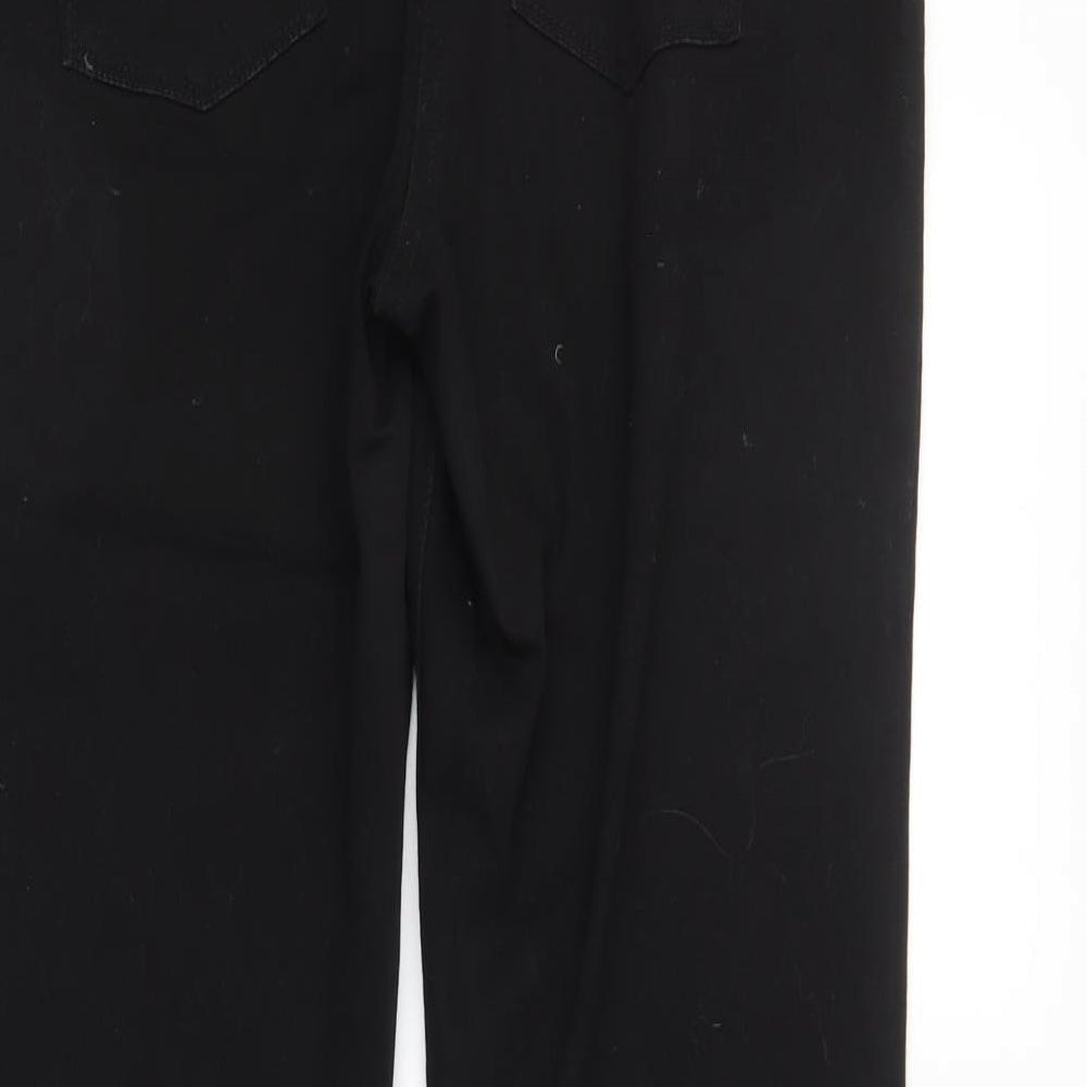 TU Womens Black   Straight Jeans Size 14 L32 in