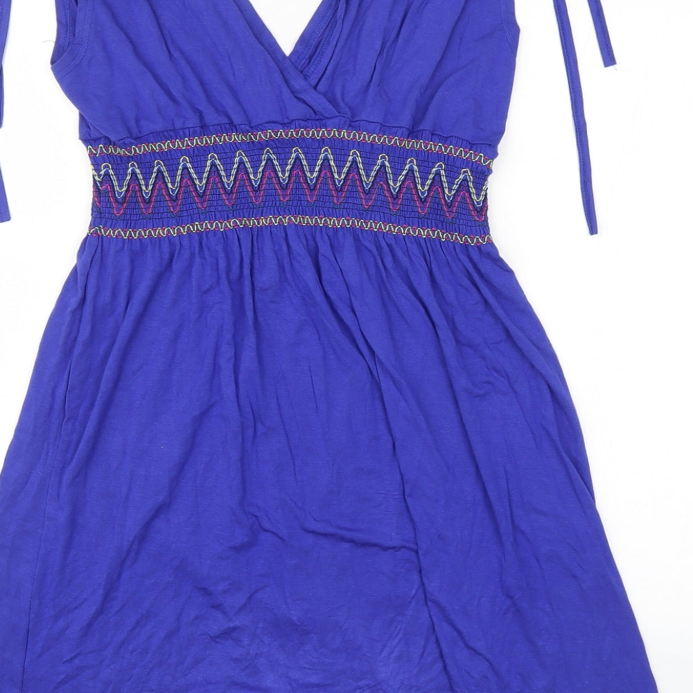 AMADEL Womens Blue Argyle/Diamond  A-Line