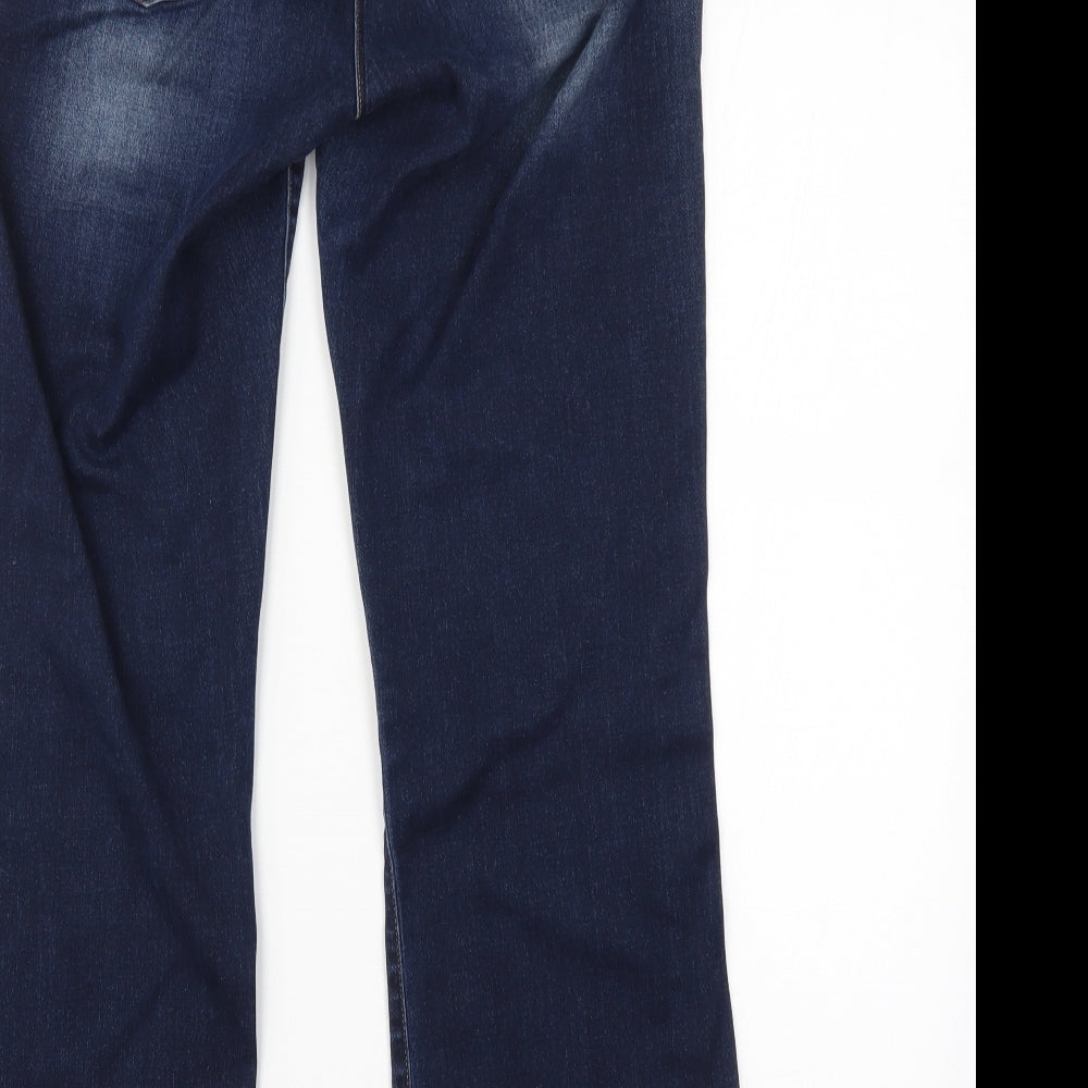 NEXT Womens Blue   Bootcut Jeans Size 18 L32 in