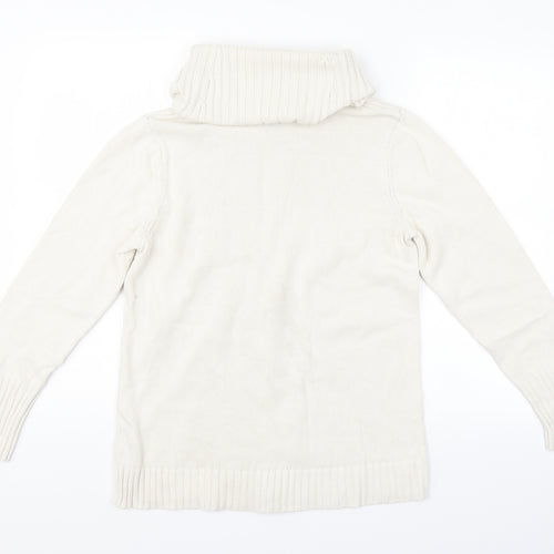 Nautica Womens White   Pullover Jumper Size XL