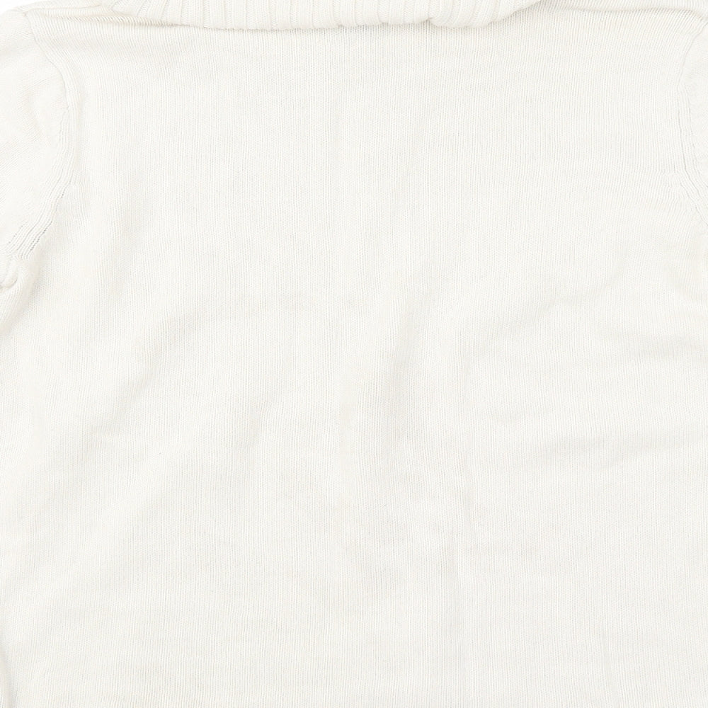 Nautica Womens White   Pullover Jumper Size XL