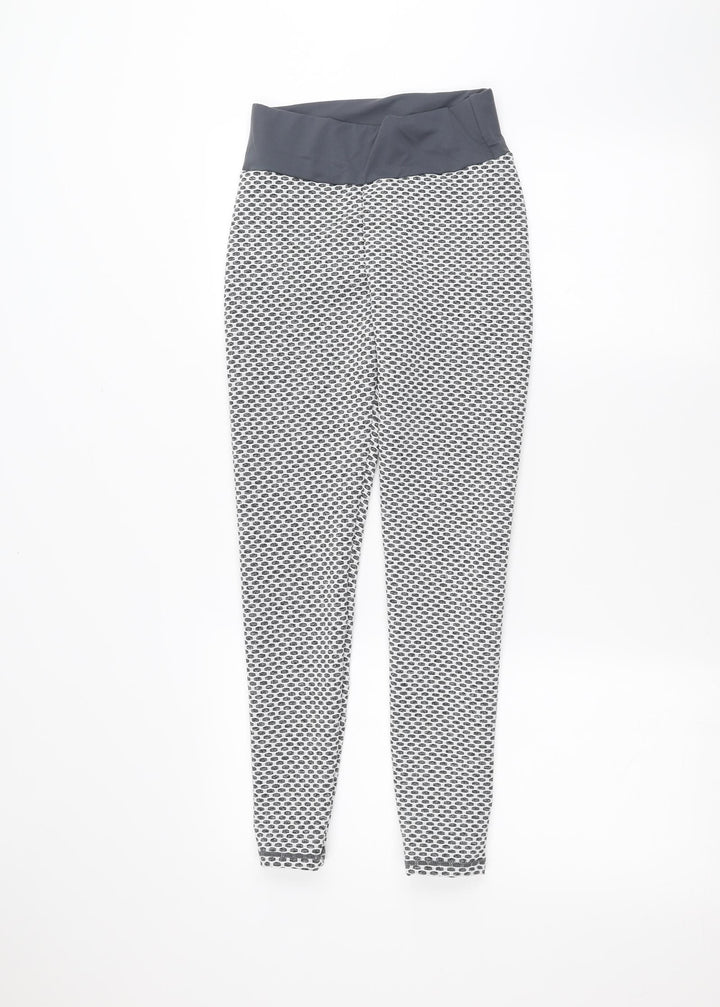 Preworn Womens White Jogger Leggings Size S L25 in