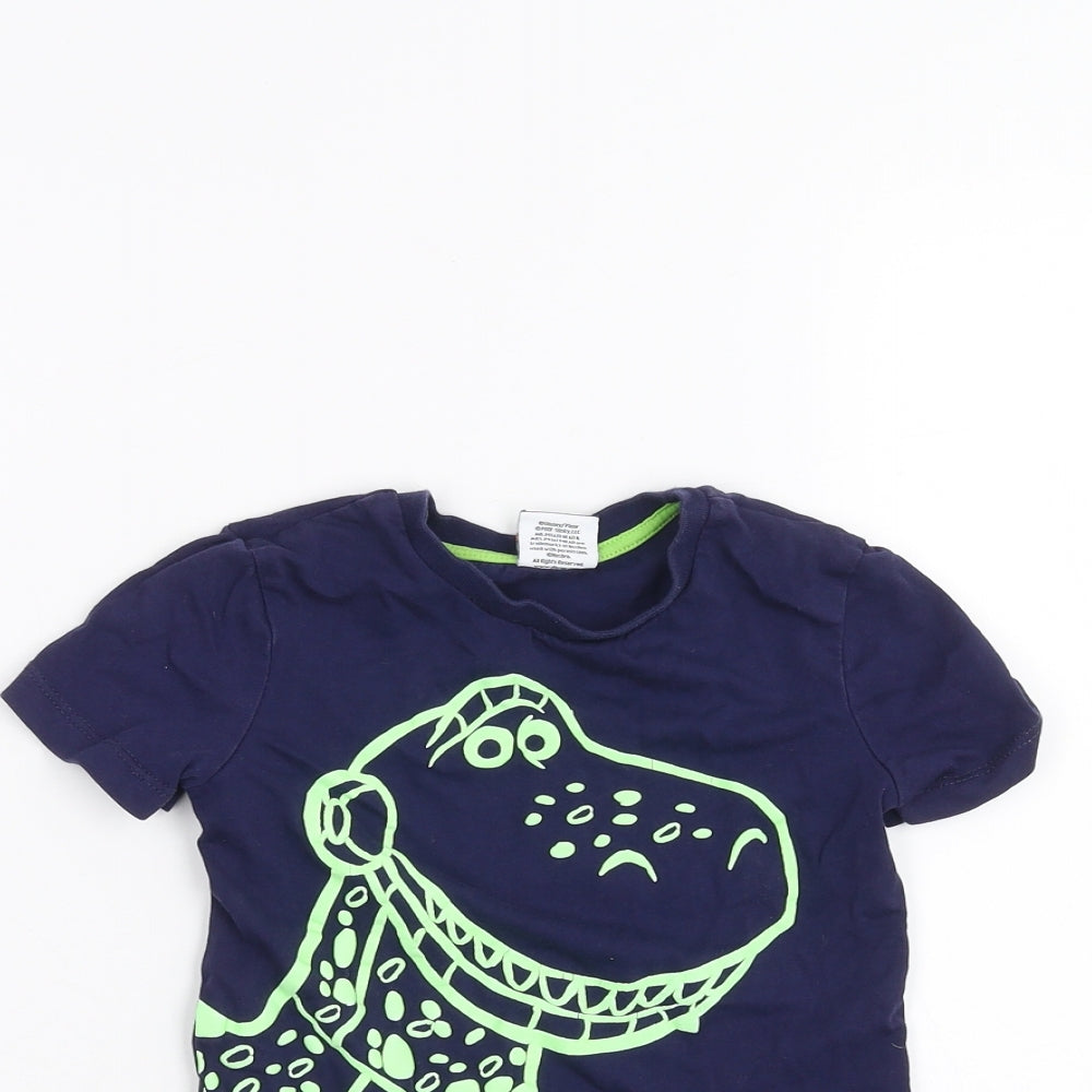 George Boys Blue   Basic T-Shirt Size 12-18 Months  - Toy Story