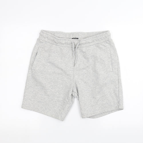 Jeff & co Mens Grey   Sweat Shorts Size M