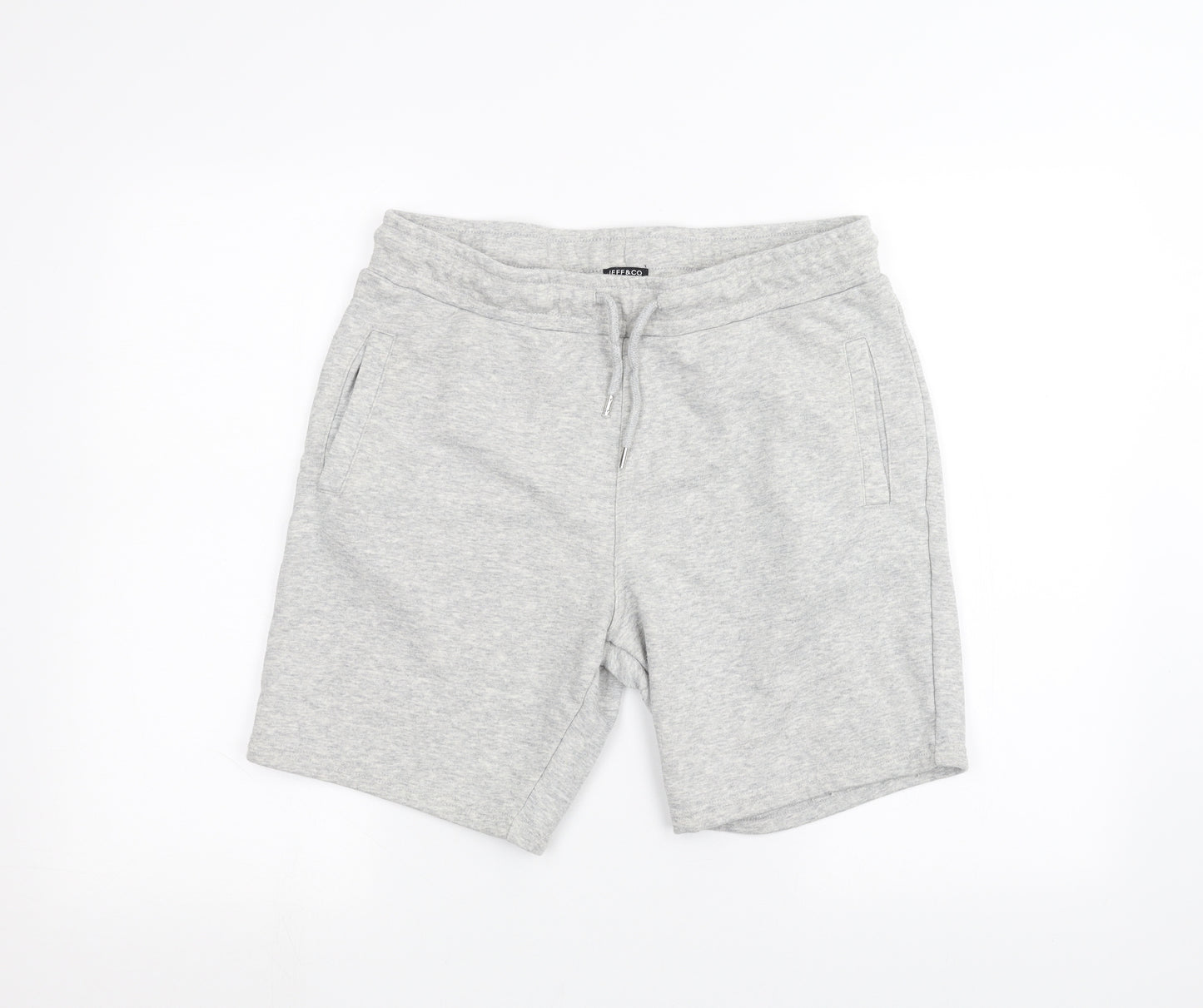 Jeff & co Mens Grey   Sweat Shorts Size M