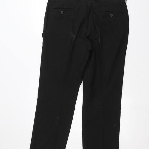 NEXT Mens Black   Dress Pants Trousers Size 36 in L27 in