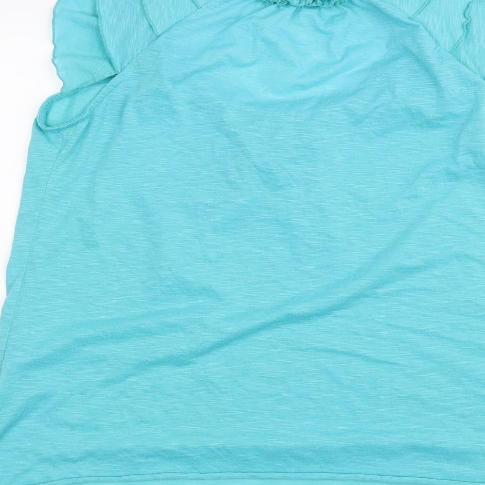 Preworn Womens Blue   Basic T-Shirt Size M