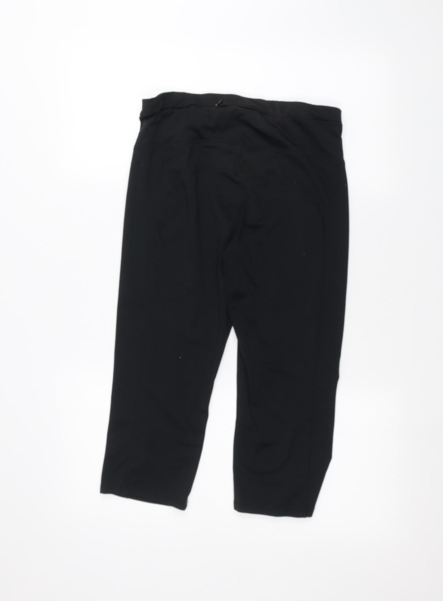 Marks and Spencer Womens Black   Biker Shorts Size 14