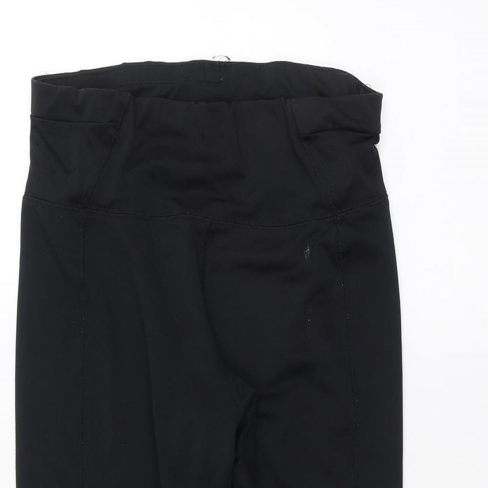 Marks and Spencer Womens Black   Biker Shorts Size 14
