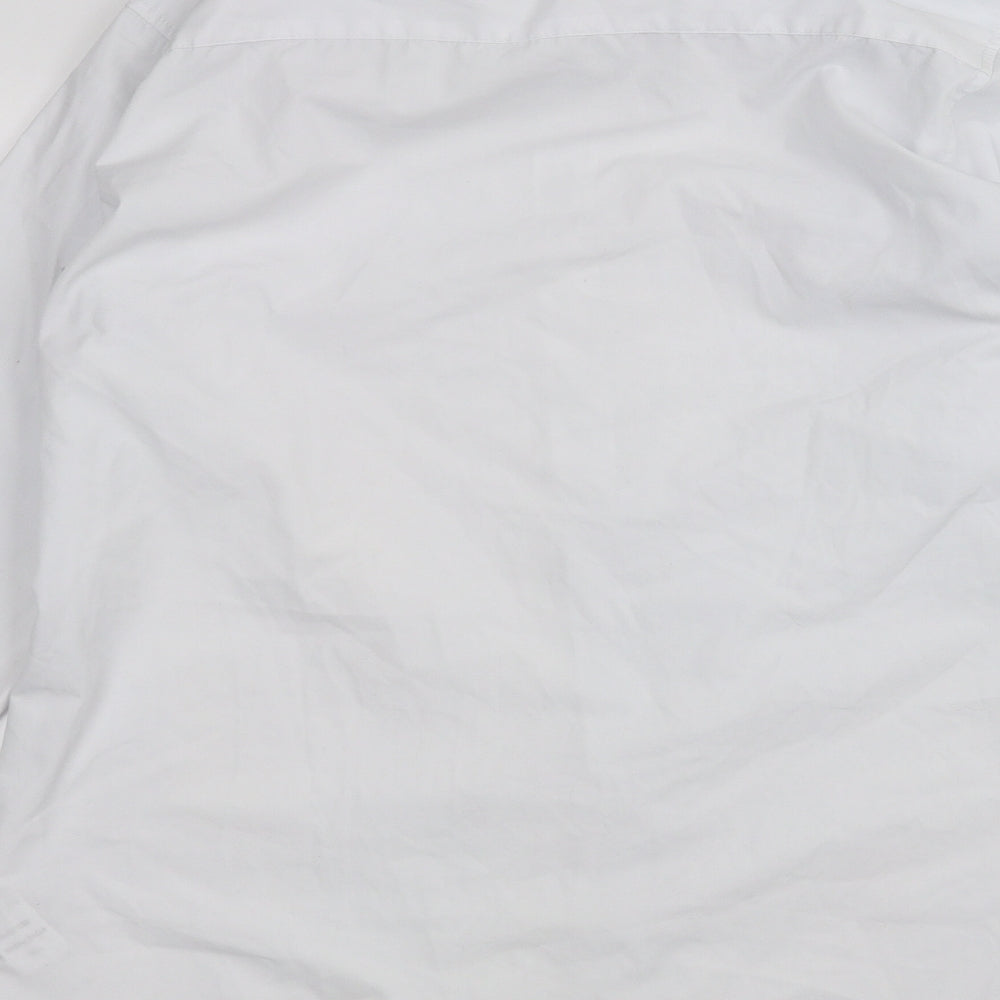 Truetex Mens White    Dress Shirt Size 14.5
