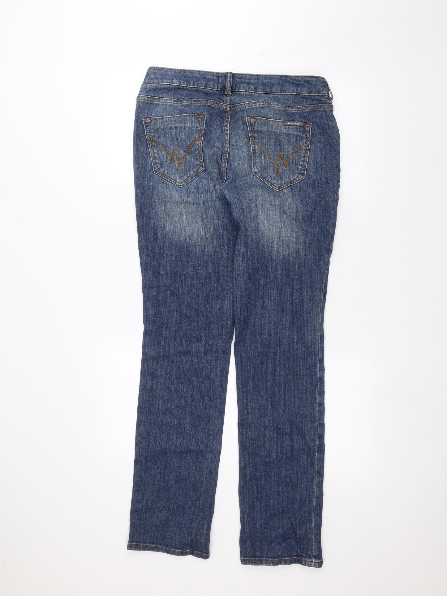 White Stuff Womens Blue   Skinny Jeans Size 12 L30 in
