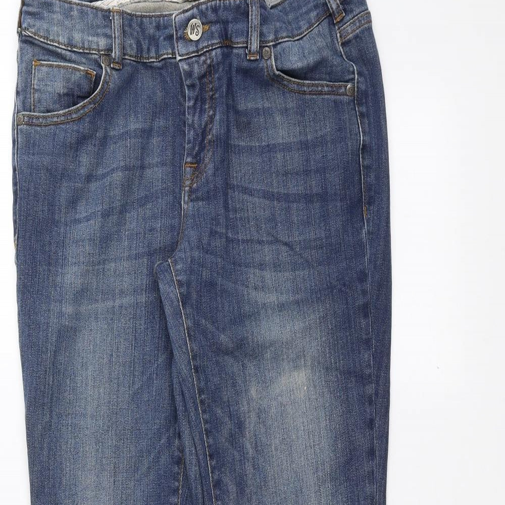 White Stuff Womens Blue   Skinny Jeans Size 12 L30 in