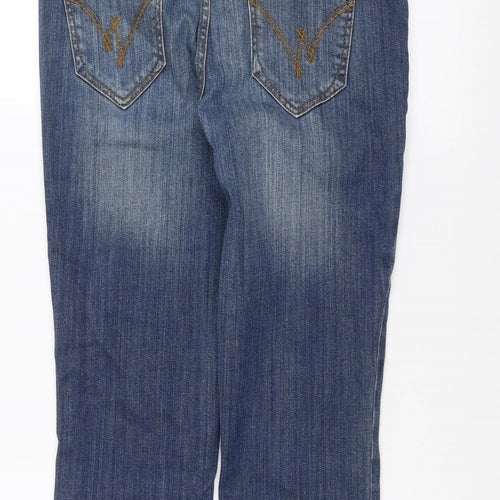 White Stuff Womens Blue   Skinny Jeans Size 12 L30 in