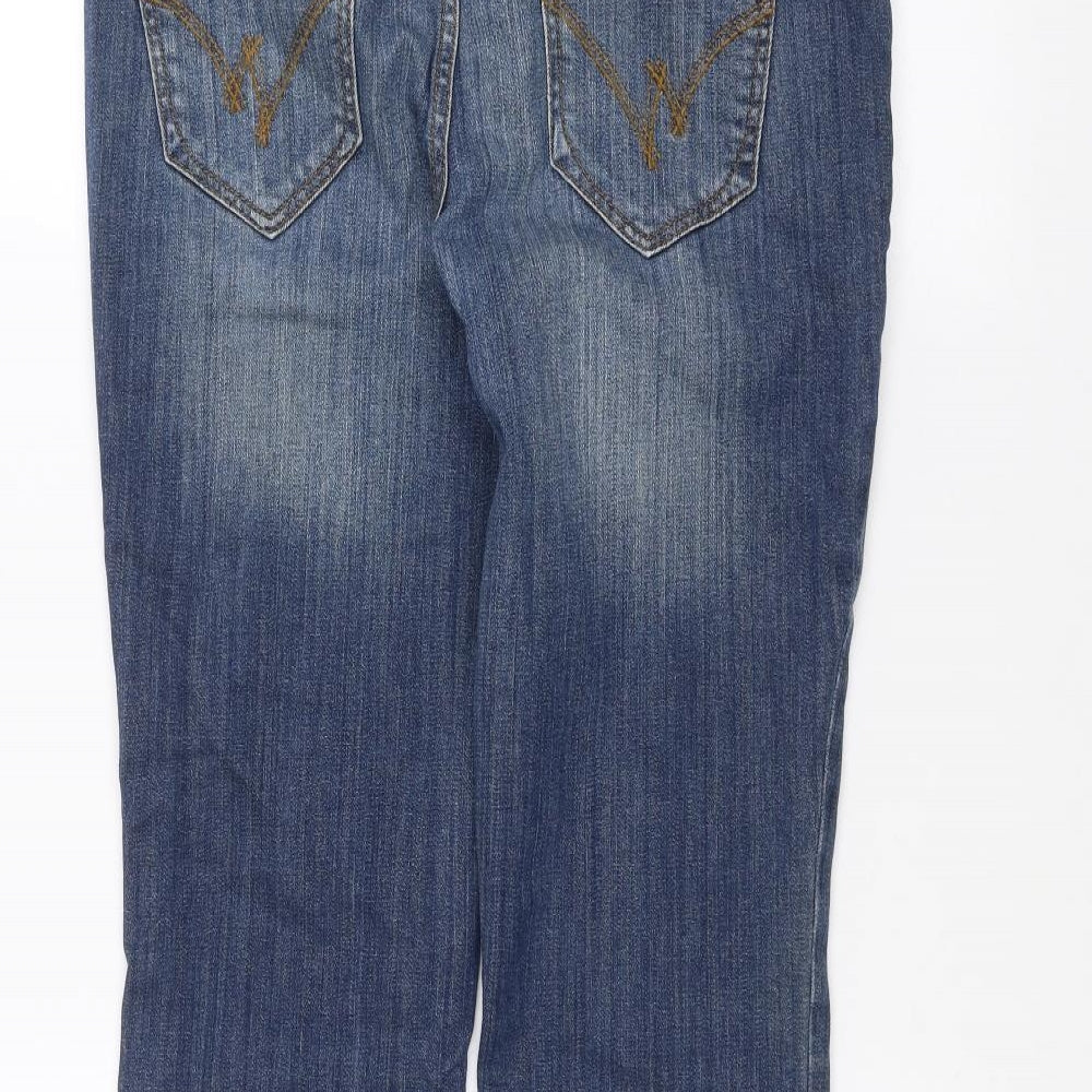 White Stuff Womens Blue   Skinny Jeans Size 12 L30 in