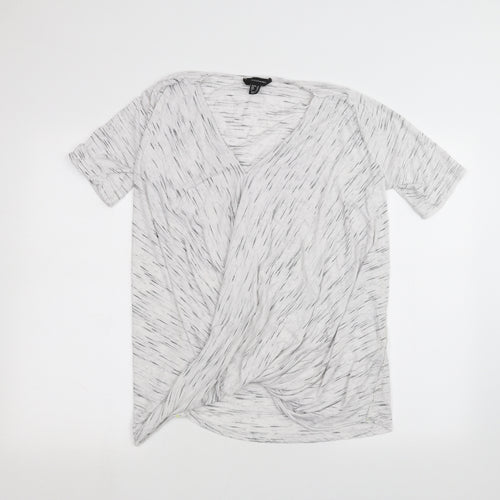 Atmosphere Womens White   Basic T-Shirt Size 14