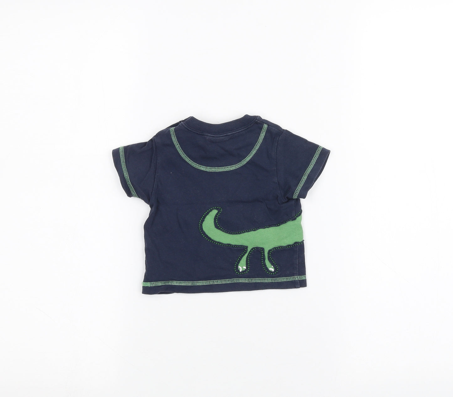 Babble Boom Baby Blue   Basic T-Shirt Size 0-3 Months