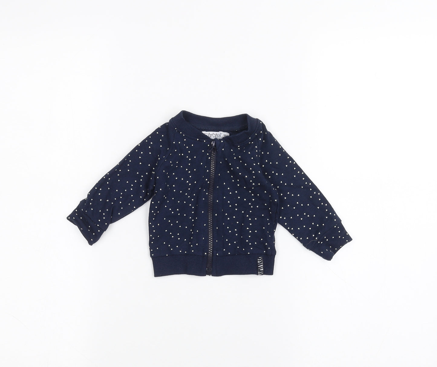 Dirkje Baby Blue   Full Zip Jumper Size 0-3 Months