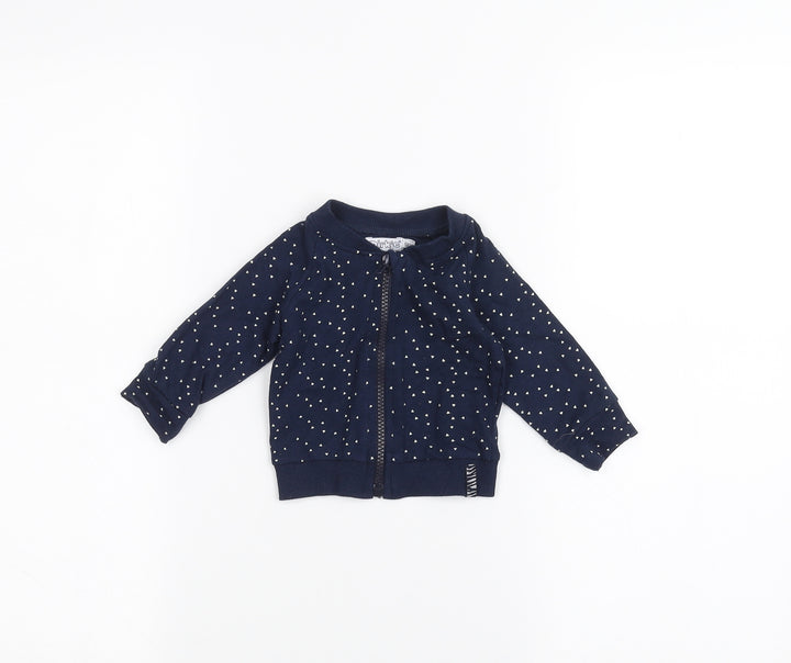 Dirkje Baby Blue   Full Zip Jumper Size 0-3 Months